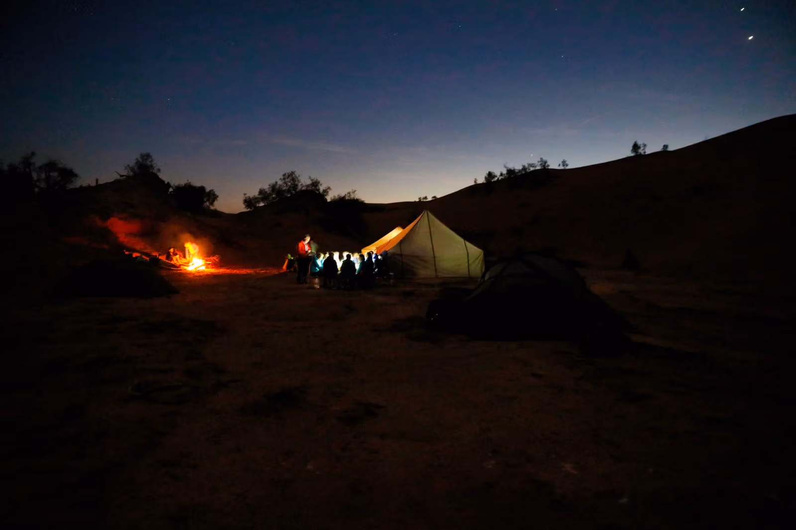 Desert Bivouac & Stars — photo 1